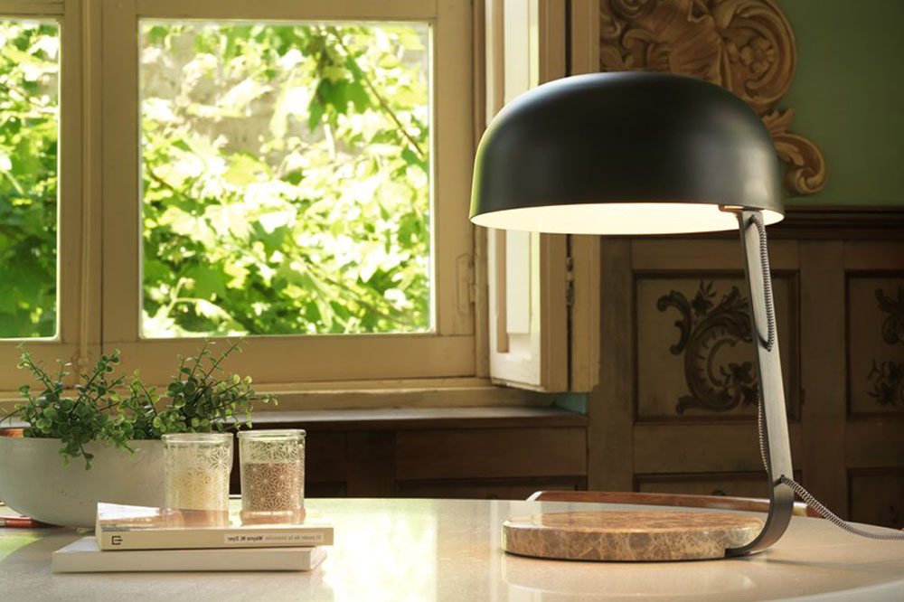 Marbre design lamp by Aromas de Campo